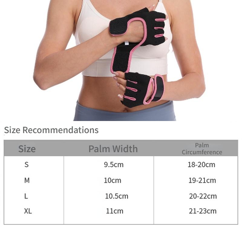 Перчатки для тяжелой атлетики, женские и мужские перчатки для фитнеса и спортзала, дышащие нескользящие гелевые подушечки с половиной пальца, перчатки для бодибилдинга с гантелями