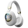 Kids Wireless Headphones with RGB light, 20H Battery Life, Transparent Capsule Cartoon Design, Bluetooth 5.3 Foldable Headset