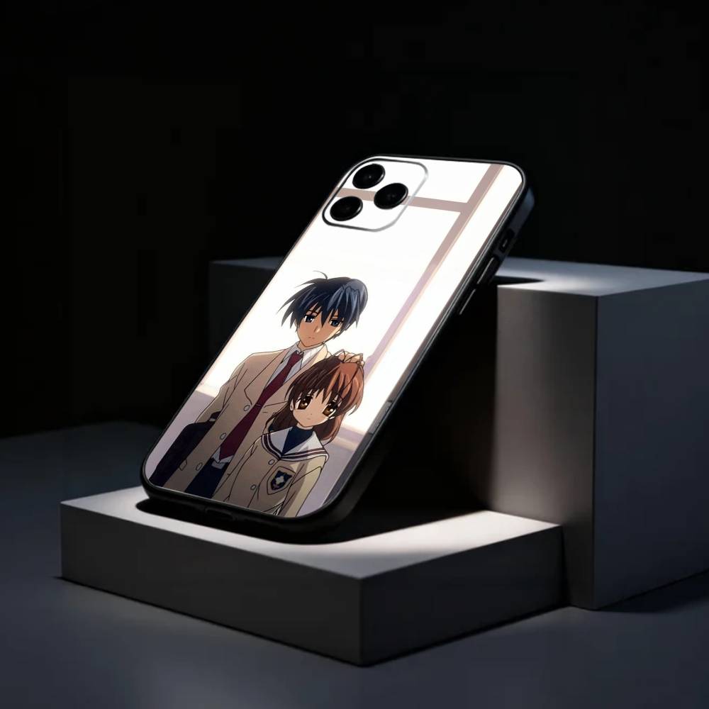E-Emotional C-Clannad Чехол для телефона Силиконовый Мягкий Для IPhone 17 16 15 14 13 12 11 X XR Plus Pro Max Plus
