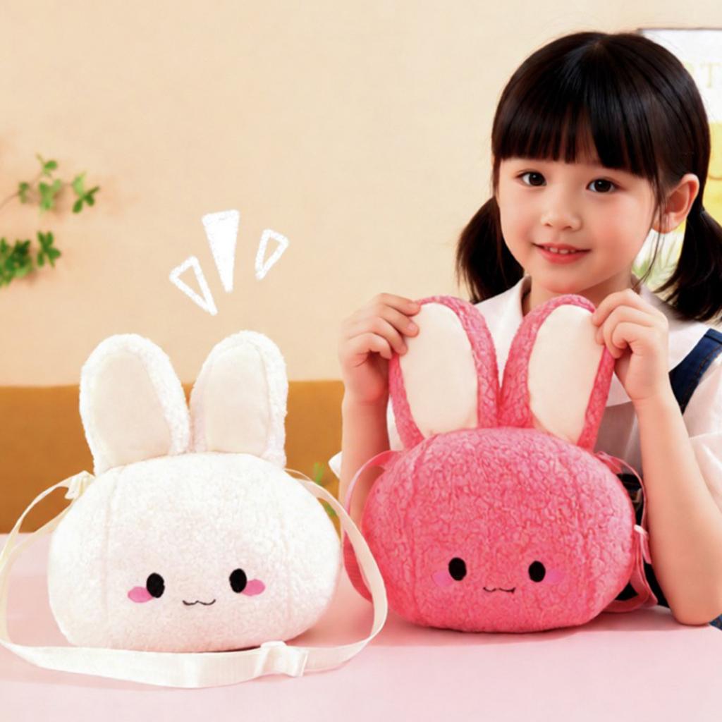 Cute Plush Bag For Girls, Single-shoulder Bag, Children's Cartoon Crossbody Bag
