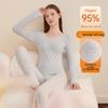Women's Thin Cotton Thermal Underwear Set