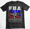 Футболка FBA. ФУНДАМЕНТ ЧЕРНАЯ АМЕРИКАНСКАЯ ФУТБОЛКА. МАЛЬКОЛЬМ ИКС, ГАРВИ, МЛК, РОЗА, Унисекс Футболка