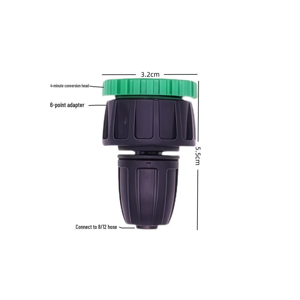46-минутное устройство для быстрого подключения и автоматического капельного полива для полива сада