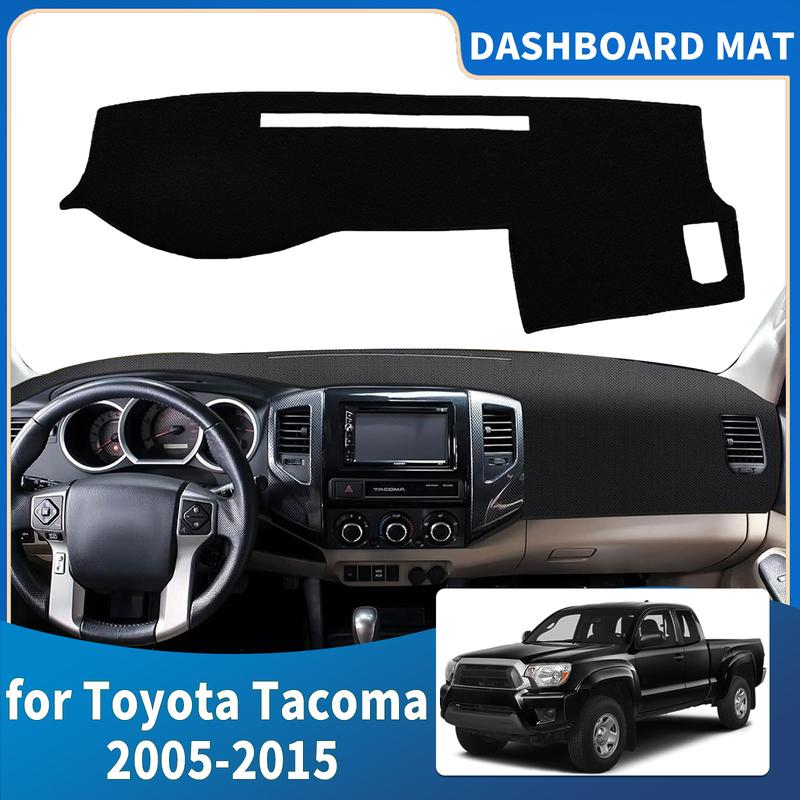 Для Toyota Tacoma 2005 2006 2007 2008 2009-2015 Высококачественный коврик на панель приборов Защита от солнца Защита от УФ-излучения Аксессуары для панели приборов