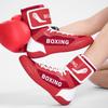 New Men's Boxing Shoes Men's High-top Sanda Shoes High-top Fighting Training Shoes Wrestling Shoes Fall Boots Wear-resistant Boxing Shoes Women