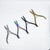 1 PC 5 Inch Silver Stainless Steel Clamp Hair Extension Plier with Hole Keratin Hair Extensions Ring Removal Tools