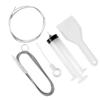 5PCS Refrigerator Drain Clean Brush Wash Brush Suction Syringe Hose Fridge Cleaner Stick Dredge Tool 1.5M Drain Hole Kit