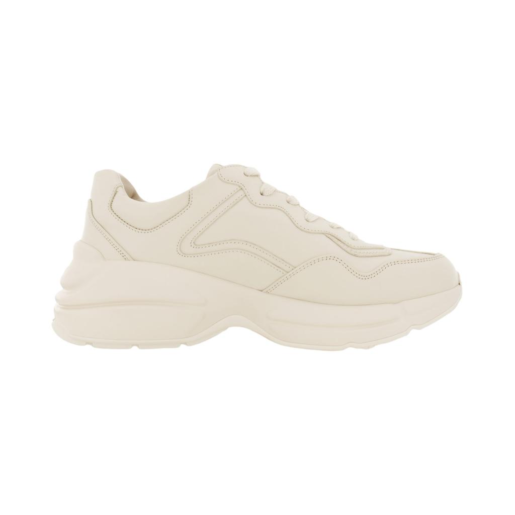 Gucci Rhyton Кожаные Низкие Повседневные Туфли Мужские Бежевые 784669 DRW00 9522