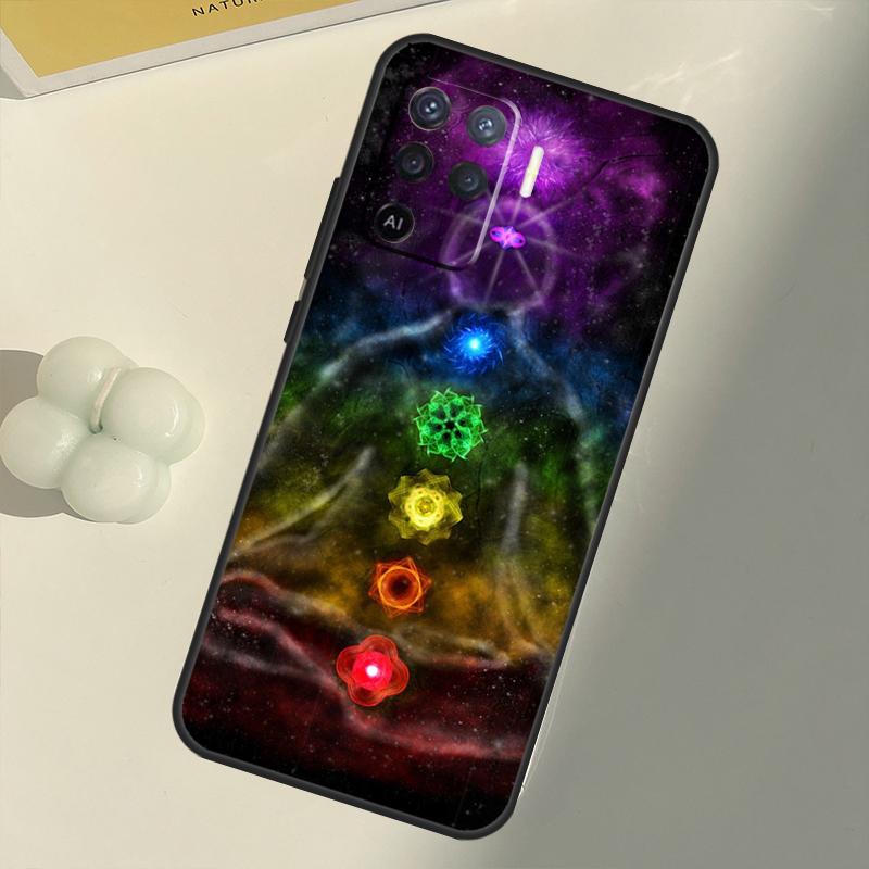 Чехол для йоги Mandala Chakra Insist Yoga для OPPO A15 A74 A54 A94 A52 A72 A31 A53 A53S A5 A9 2020 A3S A5S A83 A91 A93, чехол