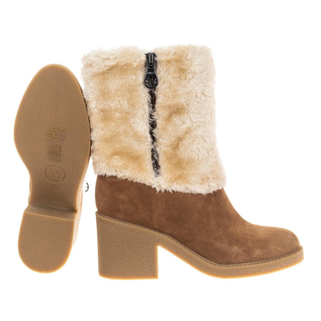 FLRIL4SUE10 Женские сапоги на каблуке с круглым носком