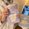 Мультяшная плюшевая грелка с утолщенным чехлом - Зимний согрев для живота и рук