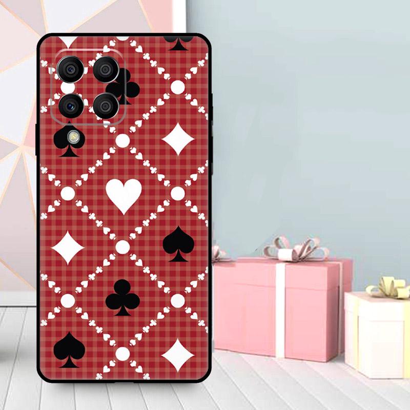 КАЗИНО ИГРАЛЬНЫЕ КАРТЫ Чехол Для Samsung Galaxy M56 M52 M32 M53 M16 M11 M21 M31 M35 M12 M13 M14 M15 M36 M55 M34 M54