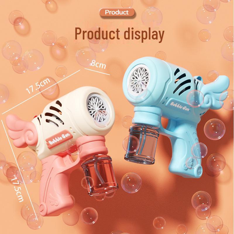 "Leak-Proof Automatic Bubble Machine Toy for Children - Douyin Style"
