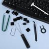 6 PCS Keyboard Key Puller Set Keyboard Puller Set Key Cap Removal Tool Keys Extractor Tool Keyboards Cleaning Tools Keycap Pullers Kit with Keycaps