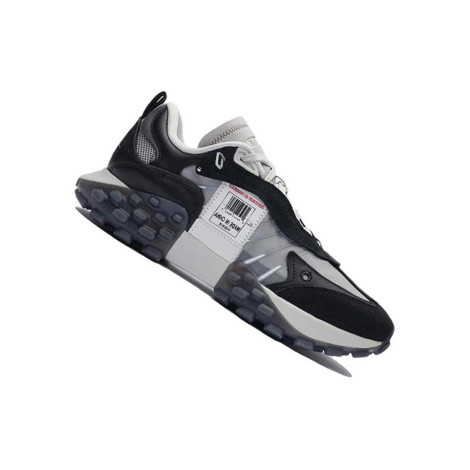 Кеды Li Ning Низкие Повседневные Мужские Серый Черный ARYR025-4
