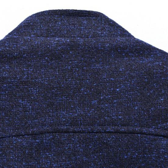 Пальто со стойкой воротником, ультрамягкий полиэстер, деловой пиджак-пальто для бизнеса