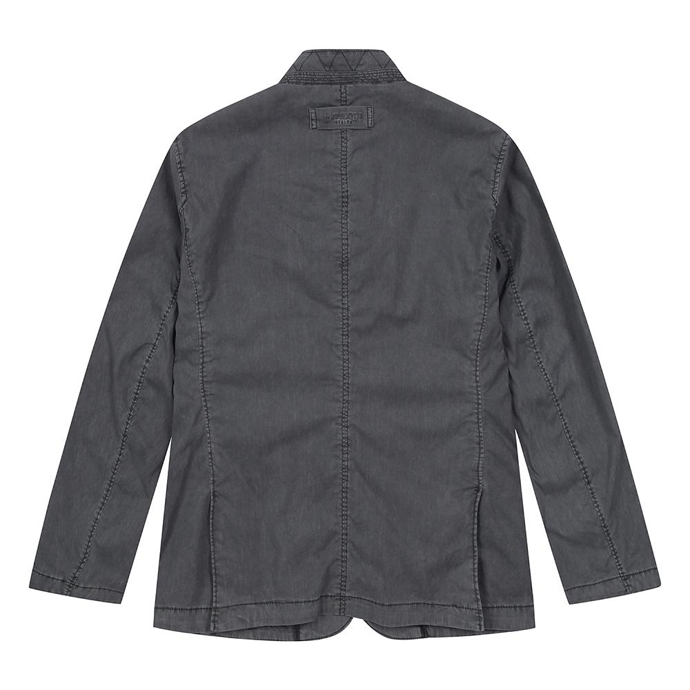 Ferraromilano Men'S Stretch Garment Dyed Jacket Grey (A0Cj15434)
