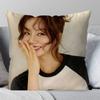 Korean Singer And Actor Lee Hyeri Pillow Case Fashion Square Pillowcase Bedroom Sofa Room Ins Decoration Leisure