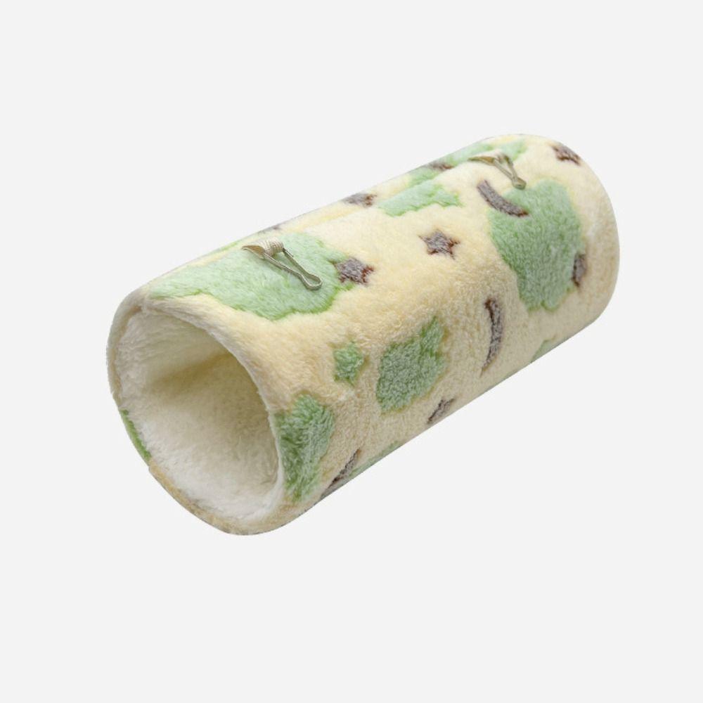 Soft Hanging Guinea Pig Toys Fleece Lined Squirrel Ferret Tunnels Cozy Hamster Hideout Small Pets
