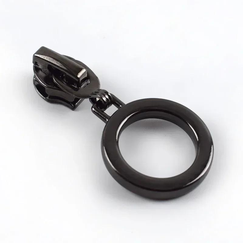 Meetee 5/10/20 шт. 5# Бегунок для молнии для нейлоновых молний Пластиковые спиральные молнии Головки бегунка Ремонтные наборы DIY Швейные аксессуары для одежды