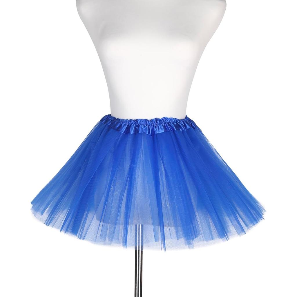 Girls Skirt 3 Layers Tulle Toddler Ballet Skirt,3-10 yrs Party Costume | 11.5" Kids TUTU Skirts, Ideal for Halloween Costumes Dress Up