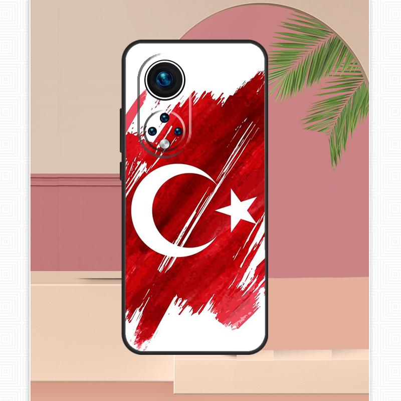 Чехол с флагом Турции для Honor Magic 7 Lite 5 6 8 Pro Honor 400 200 X9c X9b X9a X8b X8a X8c 50 70 90