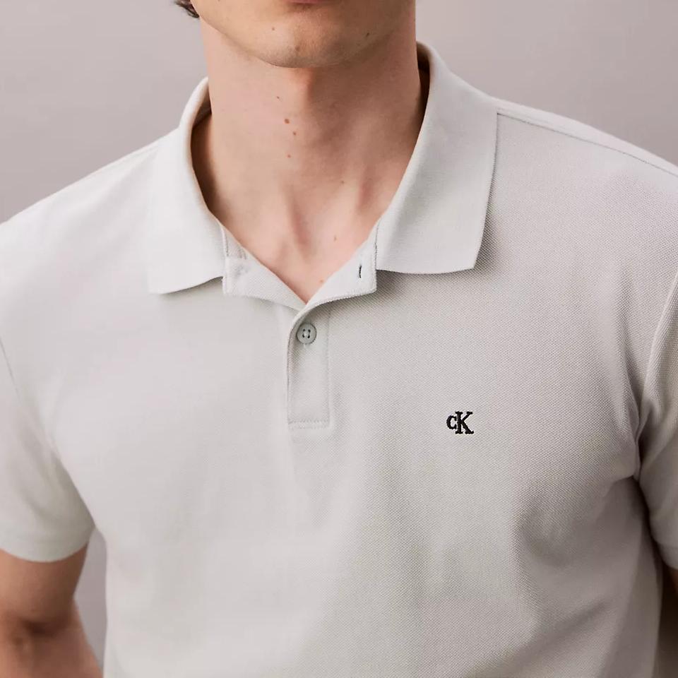 Calvin Klein Классическая мужская футболка-поло с коротким рукавом Топы 4RB012G-6AD
