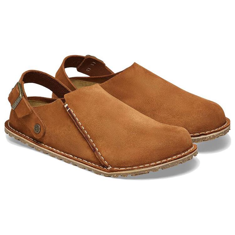Birkenstock Lutry Премиальная замшевая кожа узкий крой 'Норка' 1025390