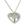 Used TIFFANY&Co. Necklace Full Heart Elsa Perutti Silver925 4.3g Silver Accessories