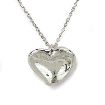 Б/У TIFFANY&Co. Колье Полное сердце Elsa Perutti Серебро925 4.3г Серебряные аксессуары