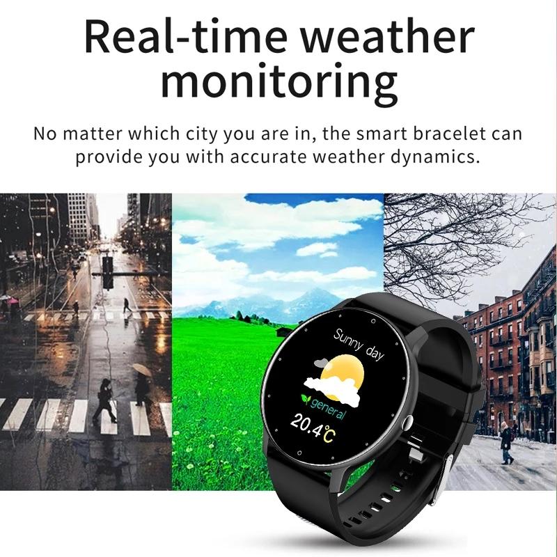 New Digital Wrist Smart Watch Electronic Wristwatch Fitness Smartwatch Sport Connected Clock For Men Women Waterproof Android IOS
