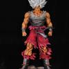 28 см Фигурка ГК Dragon Ball Сон Гоку Ys Статуэтка Еженедельная Расцветка Белые Волосы Супер Сайян Модель Настольное Украшение Коллекция Подарок Круглая Сенсорная
