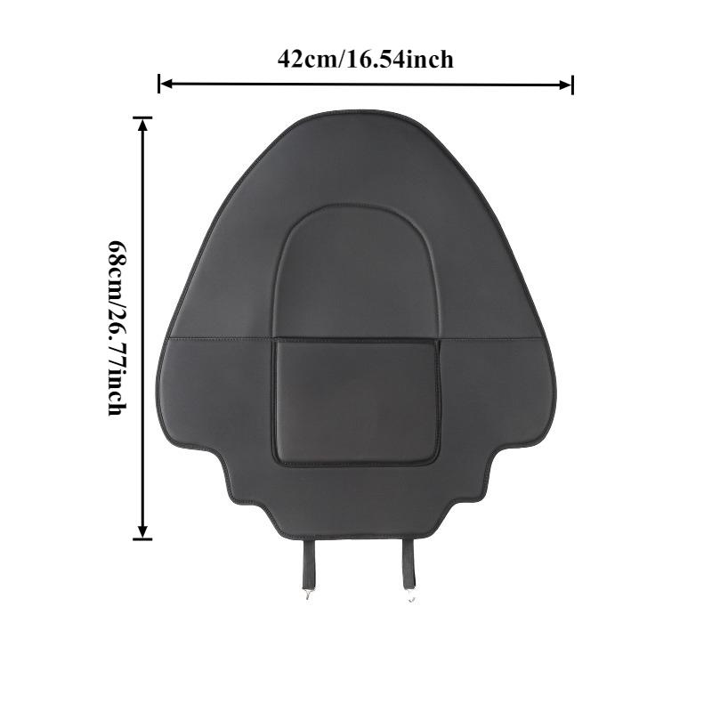 Для Tesla Model 3 Highland Защитная накладка на спинку сиденья Коврик Model Y Juniper Защита спинки сиденья Детские противоударные коврики Кожа Наппа