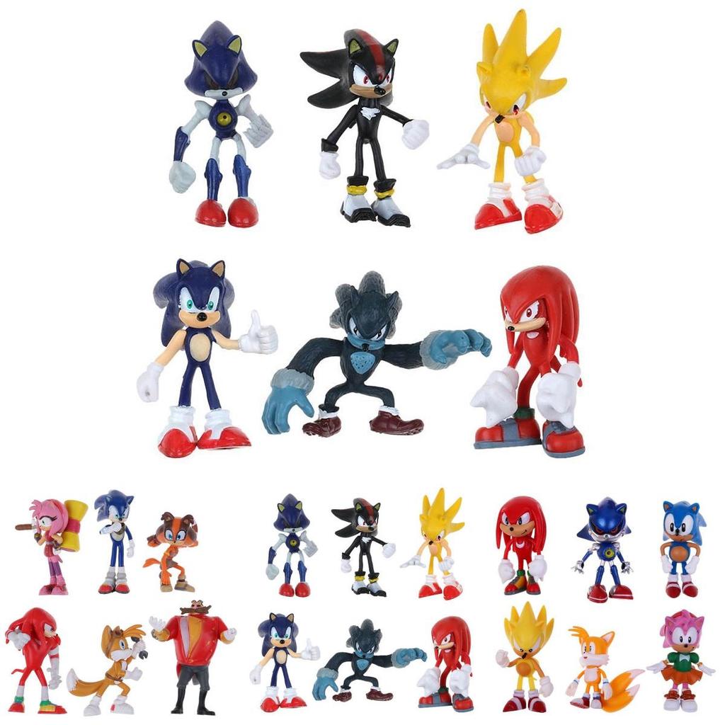 High-quality Sonic The Hedgehog Game Action Figures Perfect Gift For Kids And Collectors