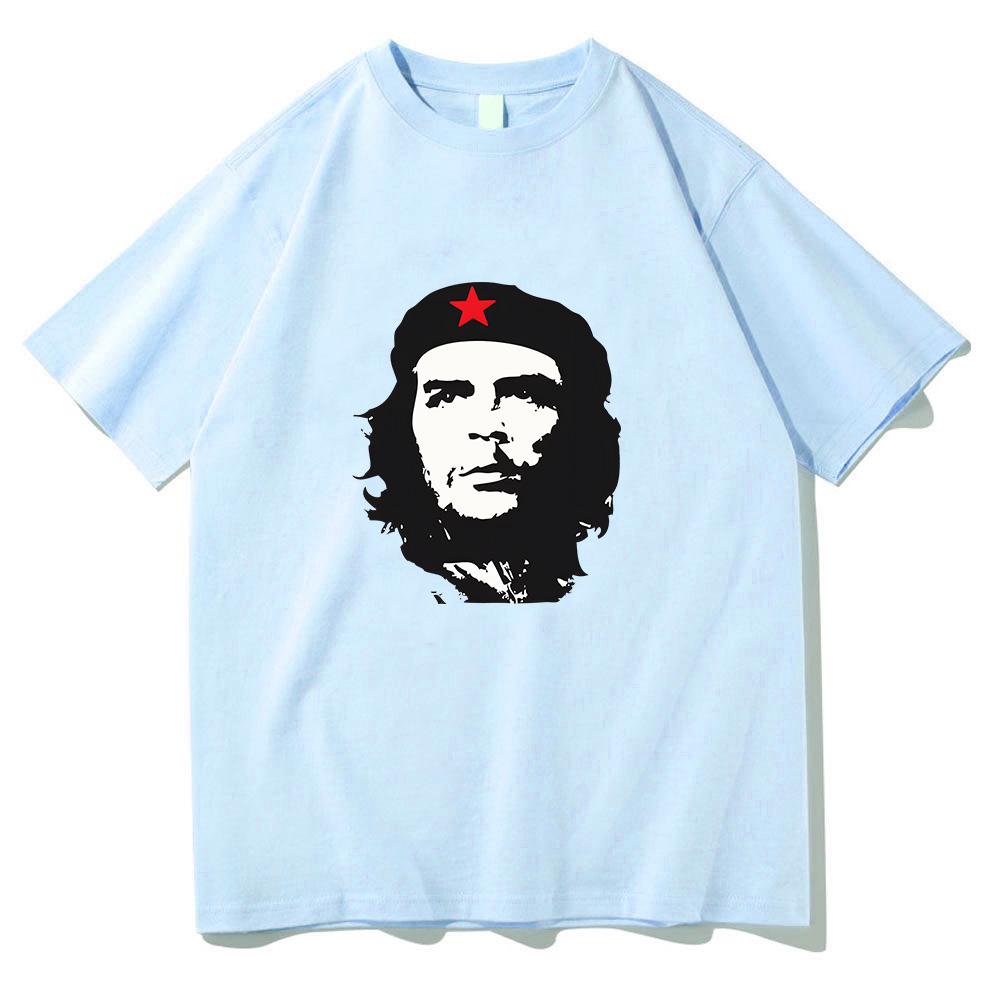 Che Guevara T-shirt Casual Cotton Short Sleeve Tee-shirt for Women High Quality Vintage Printing Tshirt Aesthetic Clothes Spring