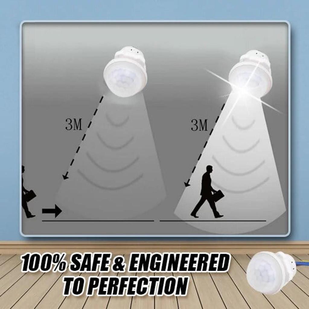 110/220V AC PIR Infrared Body Motion Detector Control Light Lamp