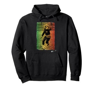 Футбольная толстовка с капюшоном Bob Marley Rasta