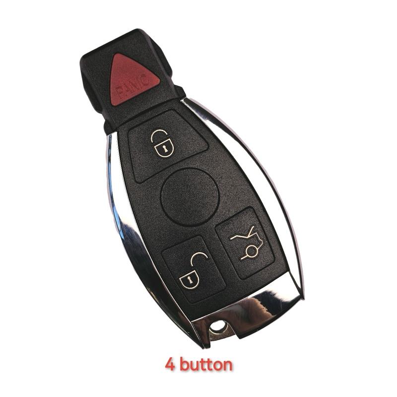 Jingxin BGA Style NEC key 3/4Buttons Remote Smart Car Key 315/433MHz for MB Mercedes BENZ C E S 2 Supports Original NEC BGA Fob