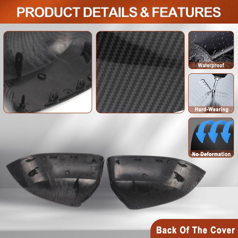 Left Right Door Wing Mirror Cover Cap Shell Rearview Mirror Cover for BMW X5 X6 X4 X3 F15 F16 F26 F25 LCI 51167365113