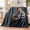 Ed Sheeran Flannel Throw Blanket Soft Warm Cozy For Sofa Bed Indoor Home Bedroom Use