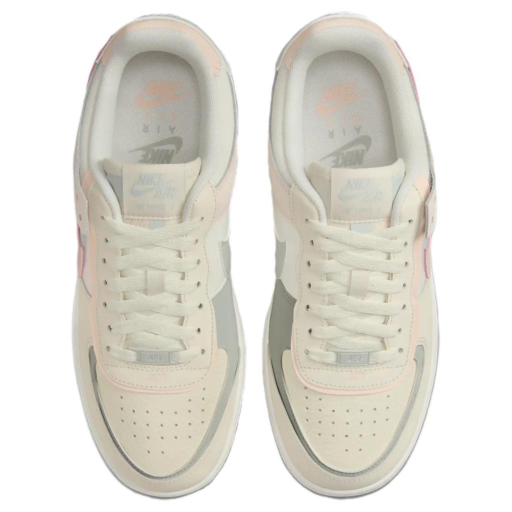 Nike Air Force 1 Low Shadow Coconut Milk Crimson Tint Women's Sneakers DZ1847-105