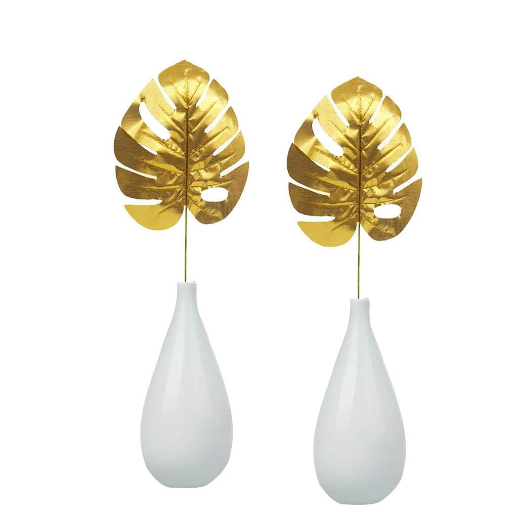 Свадебная вечеринка Листья Искусственные пальмовые листья Украшение для вечеринки Тропические листья