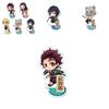 Яркий акриловый брелок для ключей Demon Slayer Kimetsu No Yaiba с изображением Камадо Тандзиро