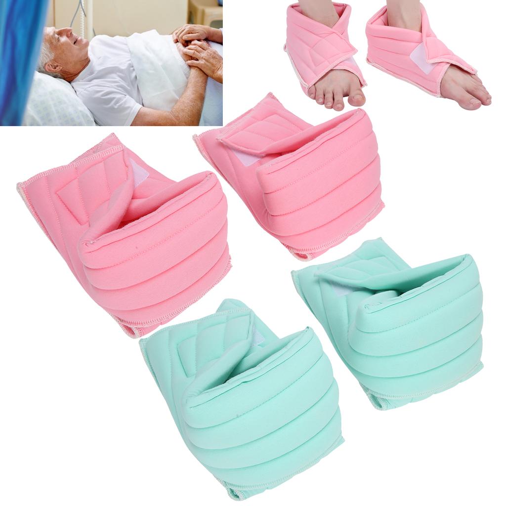 Пары Подушка-чехол для поддержки стопы и голеностопа Регулируемые принадлежности для пожилого пациента, лежачего в постели, для ухода