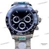 Мужские автоматические механические часы Rolex Daytona 40 мм, многофункциональные, с инкрустацией бриллиантами.