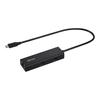 Gigabit Docking Station Buffalo с LAN, проводным LAN, USB, изготовленная в Type-C, 4-в-1 Адаптер, Порт, 3.2 (Ген 1), Япония, Черный, LUD-U3-CU101BK/N