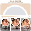 30X Makeup Magnifying Mirror Round Vanity Mirror Portable Travel Magnified Mirror  Desktop