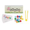 Caterpillar Clip Beads Toy Wooden Worm Caterpillar Pattern Clip Beads Toy for Children Color