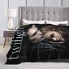 Twilight Ed and Bella Blanket Quality Super Warm  Throw Blanket Winter Airplane Travel Home Decor Print Bedspread