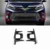 2 шт. Накладка на противотуманную фару из углеродного волокна для Toyota Sienna 2015-2020